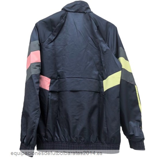 Nuevo Rompevientos Juventus 24/25 Azul Marino Rosa Baratas